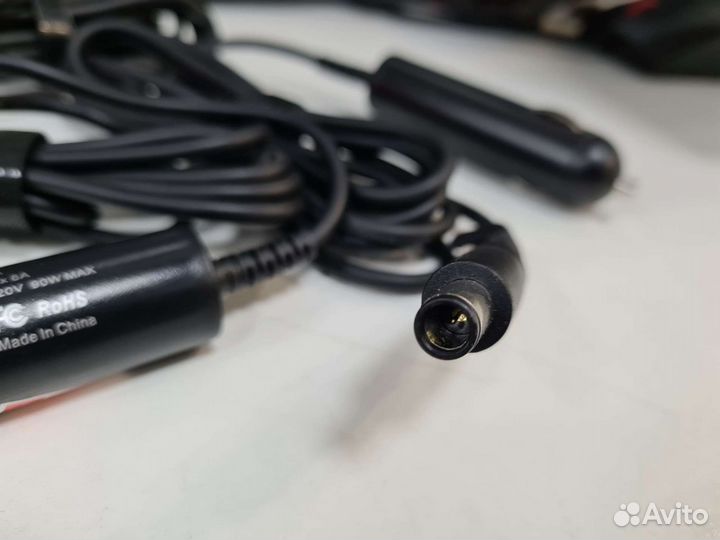 Автомобильные зарядки для ноутбуков Apple Lenovo