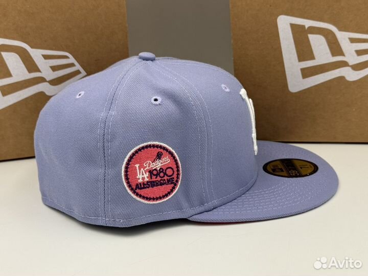 Бейсболка New Era MLB LA Dodgers Lavender 7 5/8