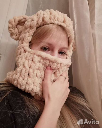 Балаклава вязаная