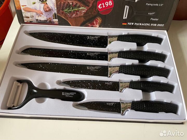 Ножи zepter набор 6 предметов