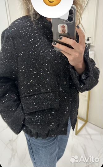 Бомбер женский zara