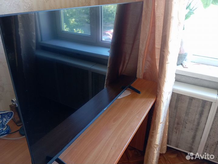 4к телевизор UHD, с HDR, диагональ 108 см