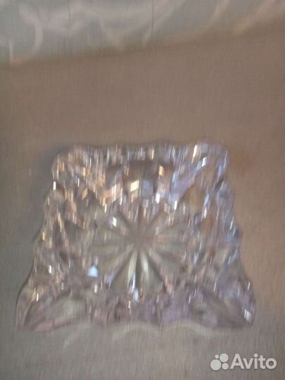 Хрустальная пепельница