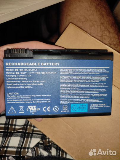 Аккумулятор для ноутбука Acer Aspire batl3L50L6