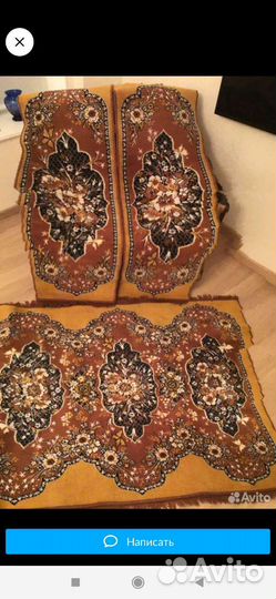 Ковёр на диван и два кресла