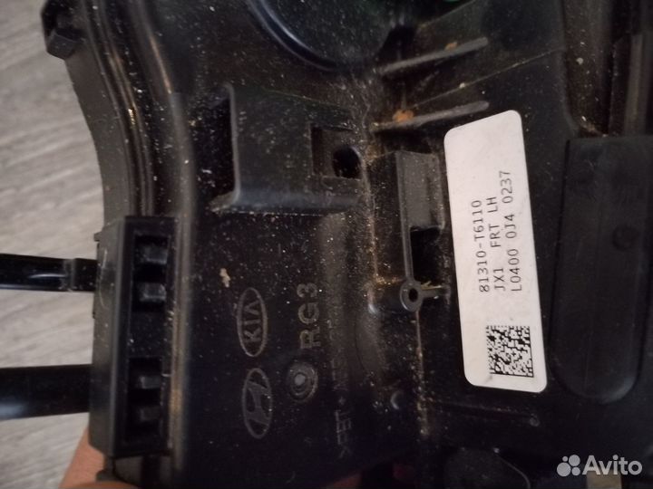 Замок двери В сборе пер лев С доводчиком