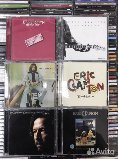 Музыкальные cd диски Eric Clapton