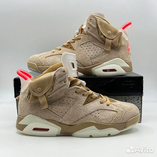 Кроссовки Nike Air Jordan 6 Retro x Travis Scott