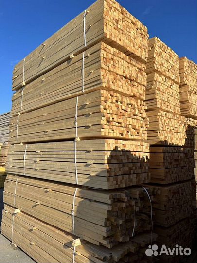 Брус обрезной 150х150х6000 мм
