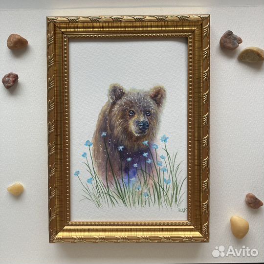 Маленькая картина в раме