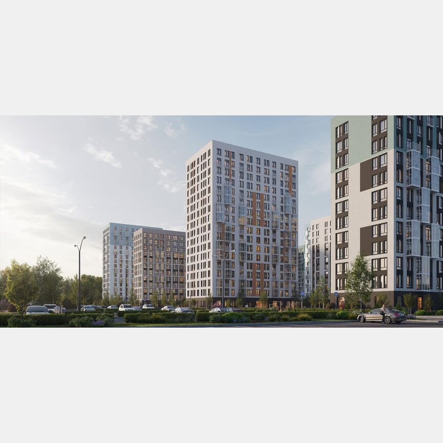 2-к. квартира, 52 м², 11/15 эт.