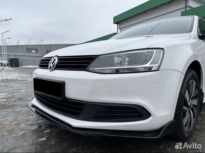 Сплиттер губа volkswagen jetta