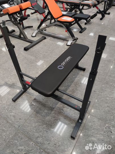 Скамья для жима со стойками Oxygen springfIeld