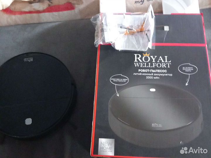 Робот пылесос royal wellfort