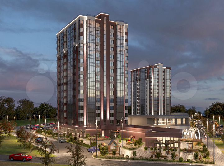 1-к. квартира, 32,3 м², 2/15 эт.