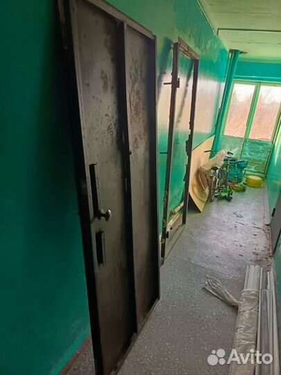 Дверь входная железная уличная бу