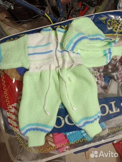 Большой пакет детских вещей от 0 до 1-1,5 лет