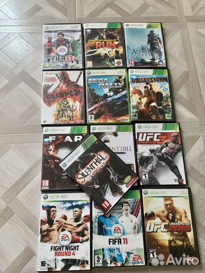 Диски-игры для xbox360