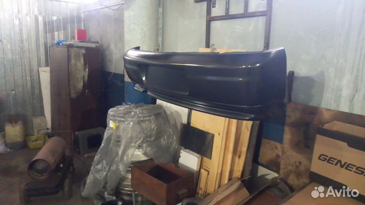 Задний бампер ваз 2112