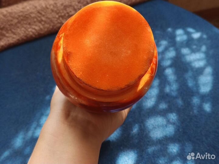 Ваза из цветного стекла СССР