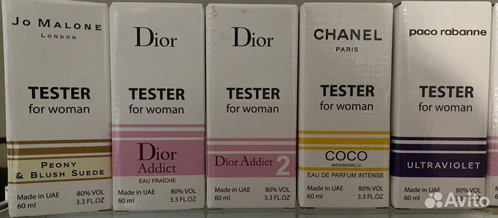 Духи тестер