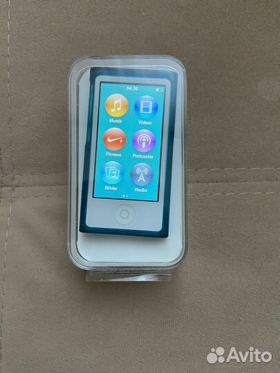 Плеер Apple iPod nano 16 GB Blue A1446 рст