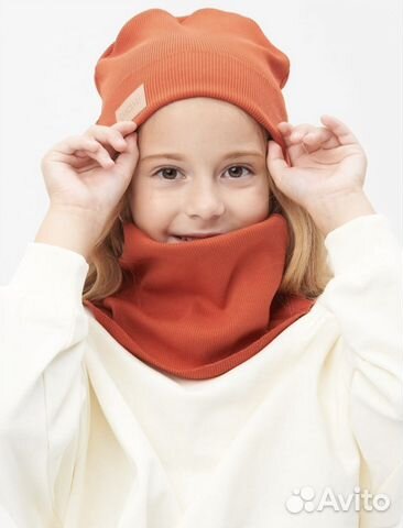 Шапка и снуд для девочки