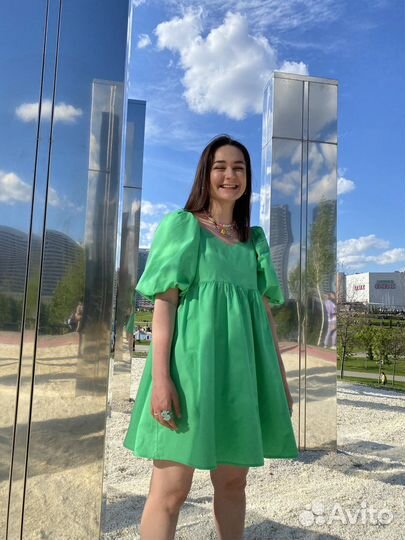 Зеленое платье look online