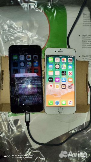 2штуки iPhone 6 на запчасти