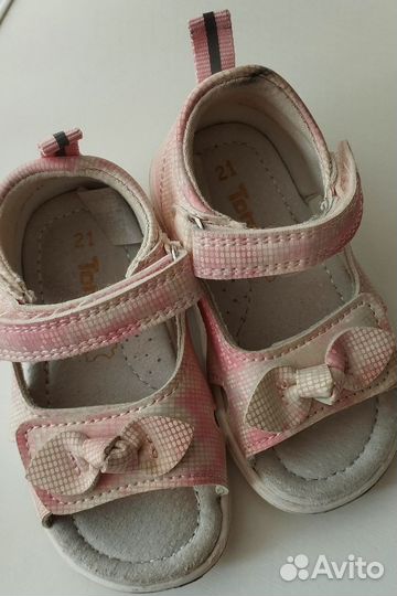 Босоножки детские 21 пакетом обувь