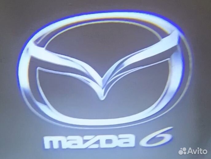 Подсветка дверей с логотипом Mazda 6 CX-9 RX-8