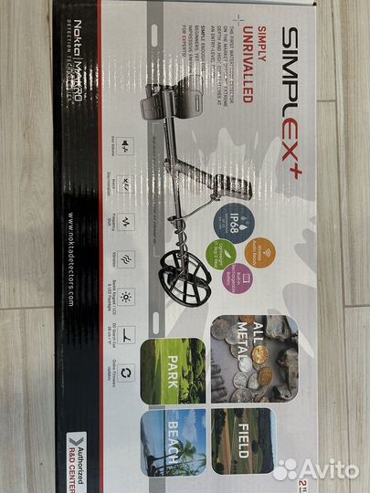 Металлоискатель nokta makro simplex plus