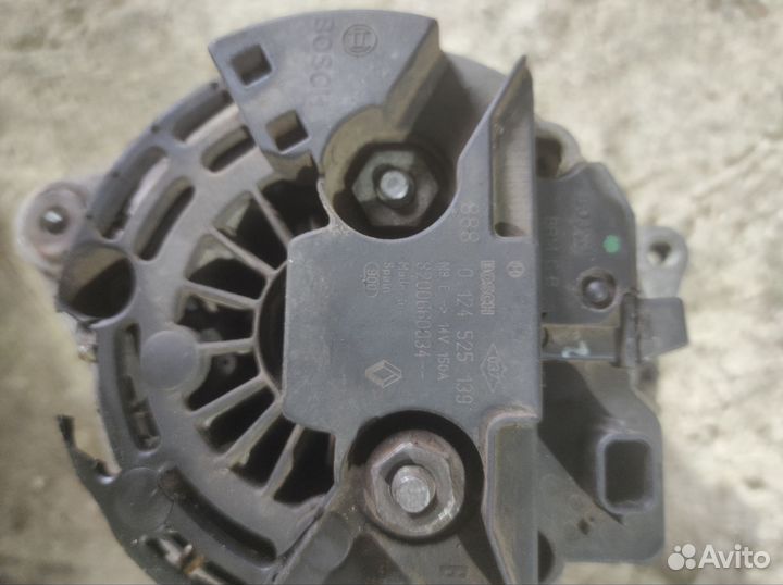 Генератор 150А 1.5 DCI К9К Рено Меган 2