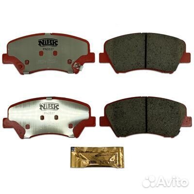 Колодки тормозные передние комплект