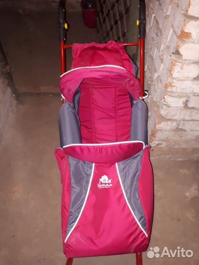 Коляска санки