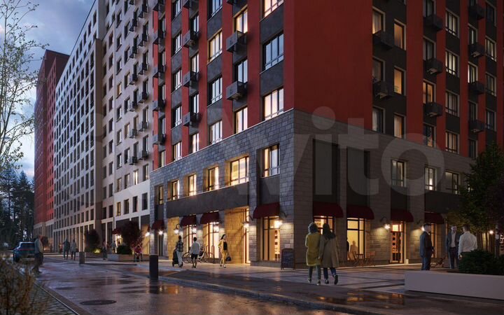 2-к. квартира, 59,1 м², 2/17 эт.