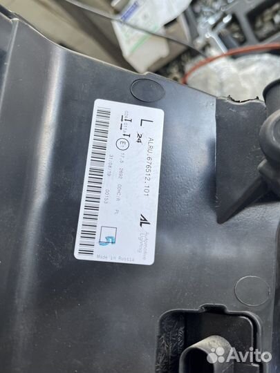 Фара левая vw polo