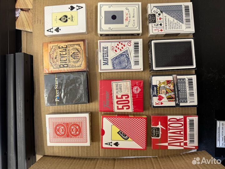 Игральные карты пластик