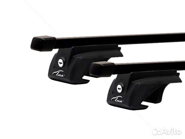 Багажник на крышу Элегант, высокий рейлинг LUX