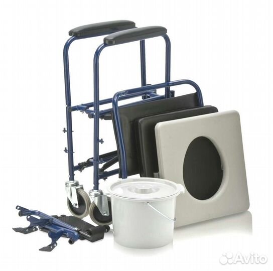 Кресло-коляска с санитарным оснащением