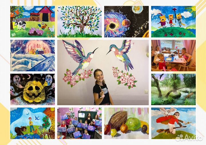 Преподаватель изо, репетитор по рисованию, няня