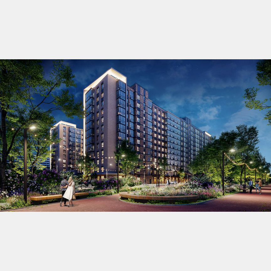 1-к. квартира, 41,8 м², 8/12 эт.