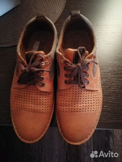 Мужские кожаные туфли