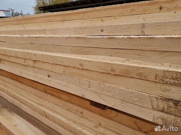 Доска обрезная 50х100х6000