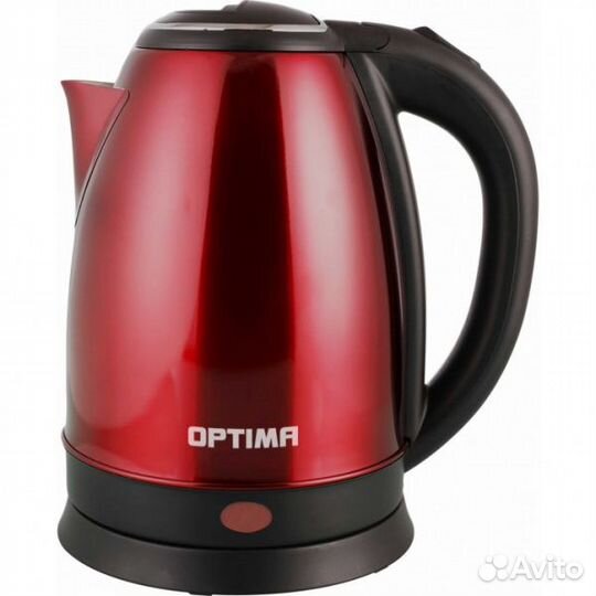 Чайник Optima EK-1808SS вишневый