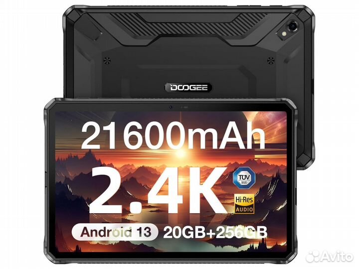 Новинка Doogee R20 IP68 21600mAh 20/256GB HelioG99