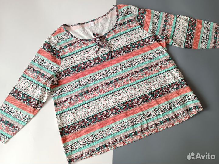 Блузка женская размер 60 хлопок