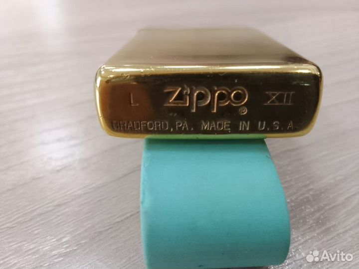 Зажигалка Zippo slim shell оригинал, 1996г