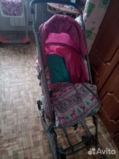 Коляска санки