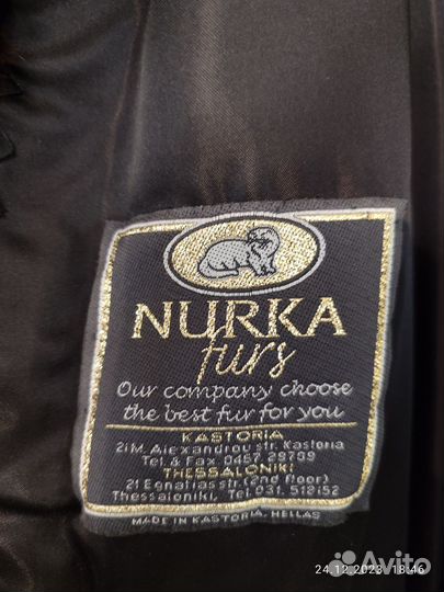 Шуба норковая